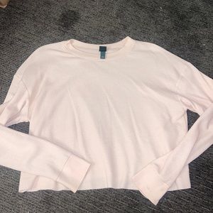 Cropped thermal long sleeve